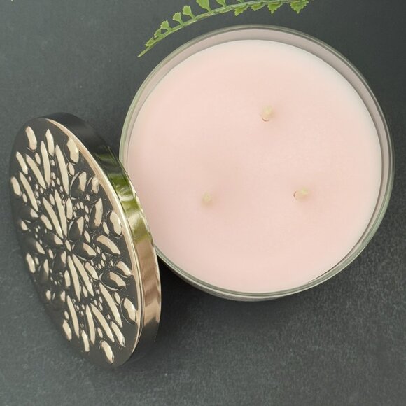 BBW Pure Wonder Bath & Body Works 3 Wick Candle - Picture 6 of 10